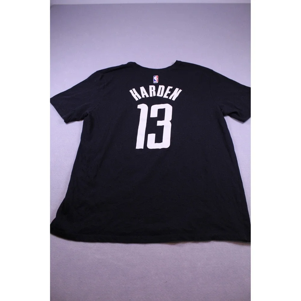 Nike Houston Rockets James Harden 13 Dri-FIT Shirt Mens XL Black NBA Tee